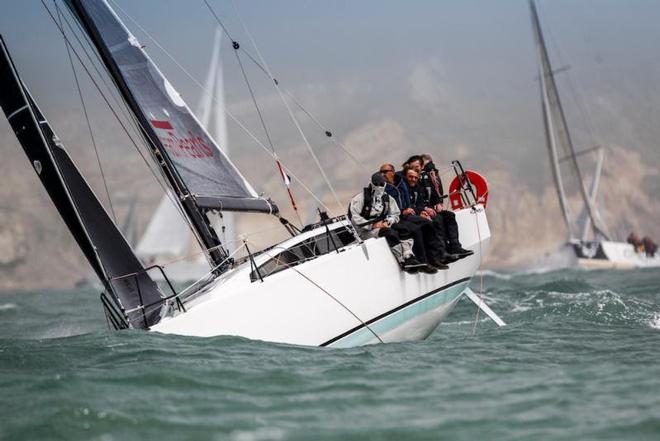 IRC Three winner - Arnaud Delamare and Eric Mordret's JPK 10.80, Dream Pearls – RORC Season's Points Championship ©  Paul Wyeth